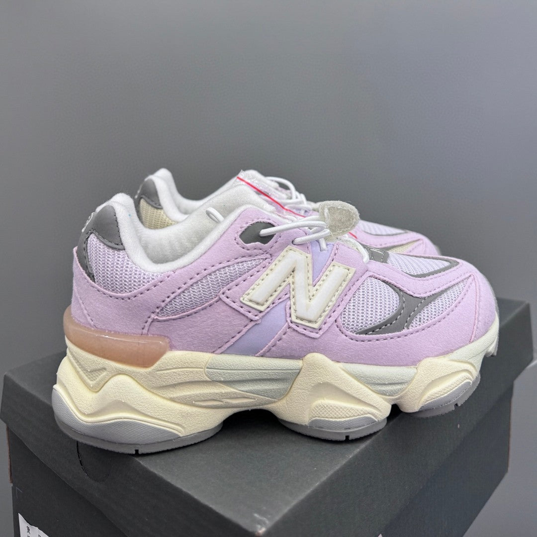 New Balance 9060 series retro versatile dad style elephant" light purple"