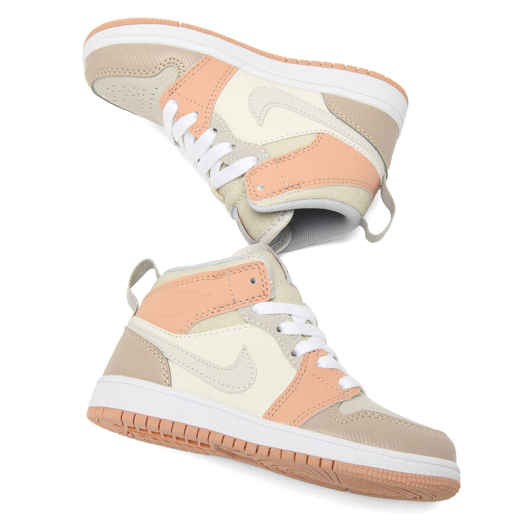 AJ-127" beige, cream, light peach"