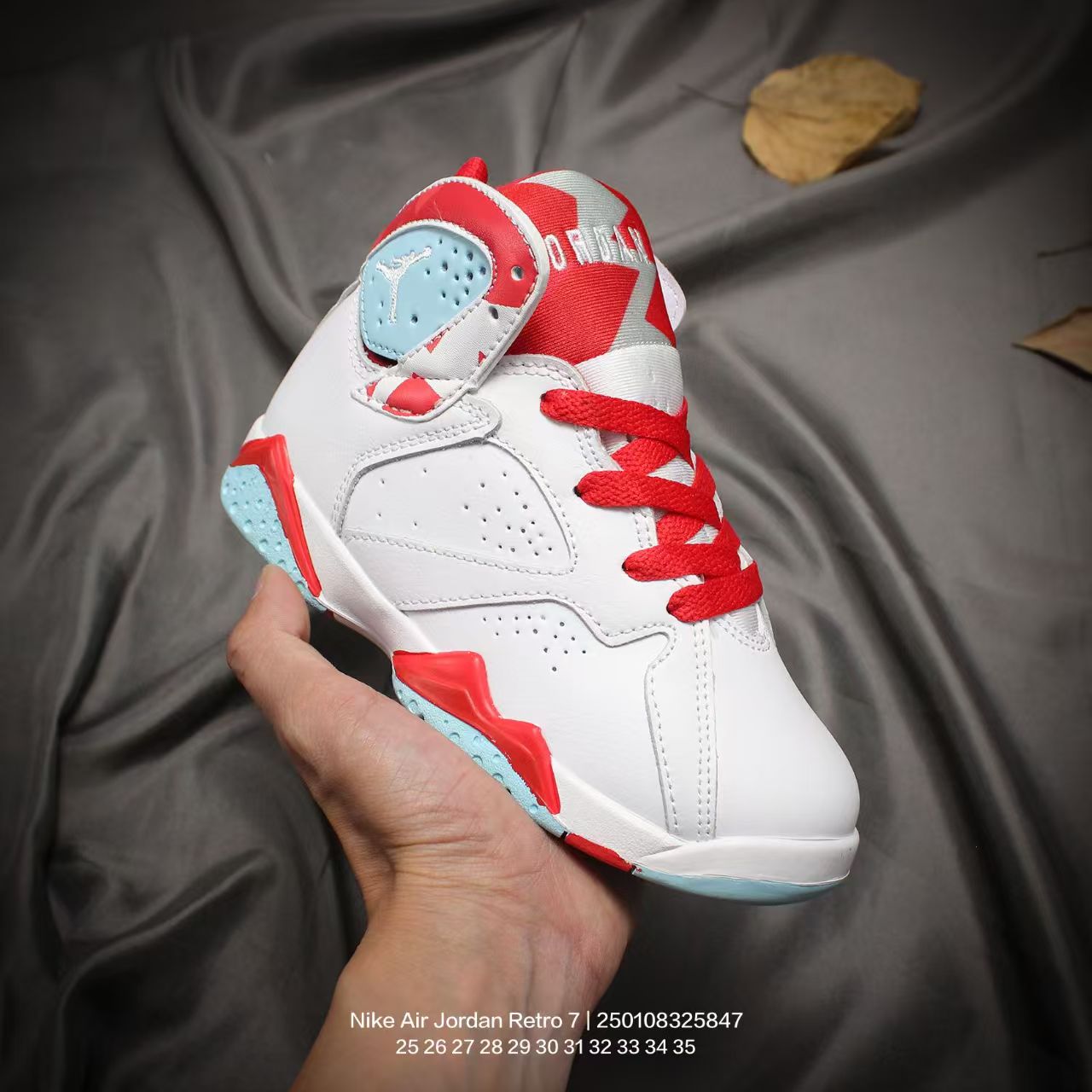 Joe 7 children's shoes" white, red"