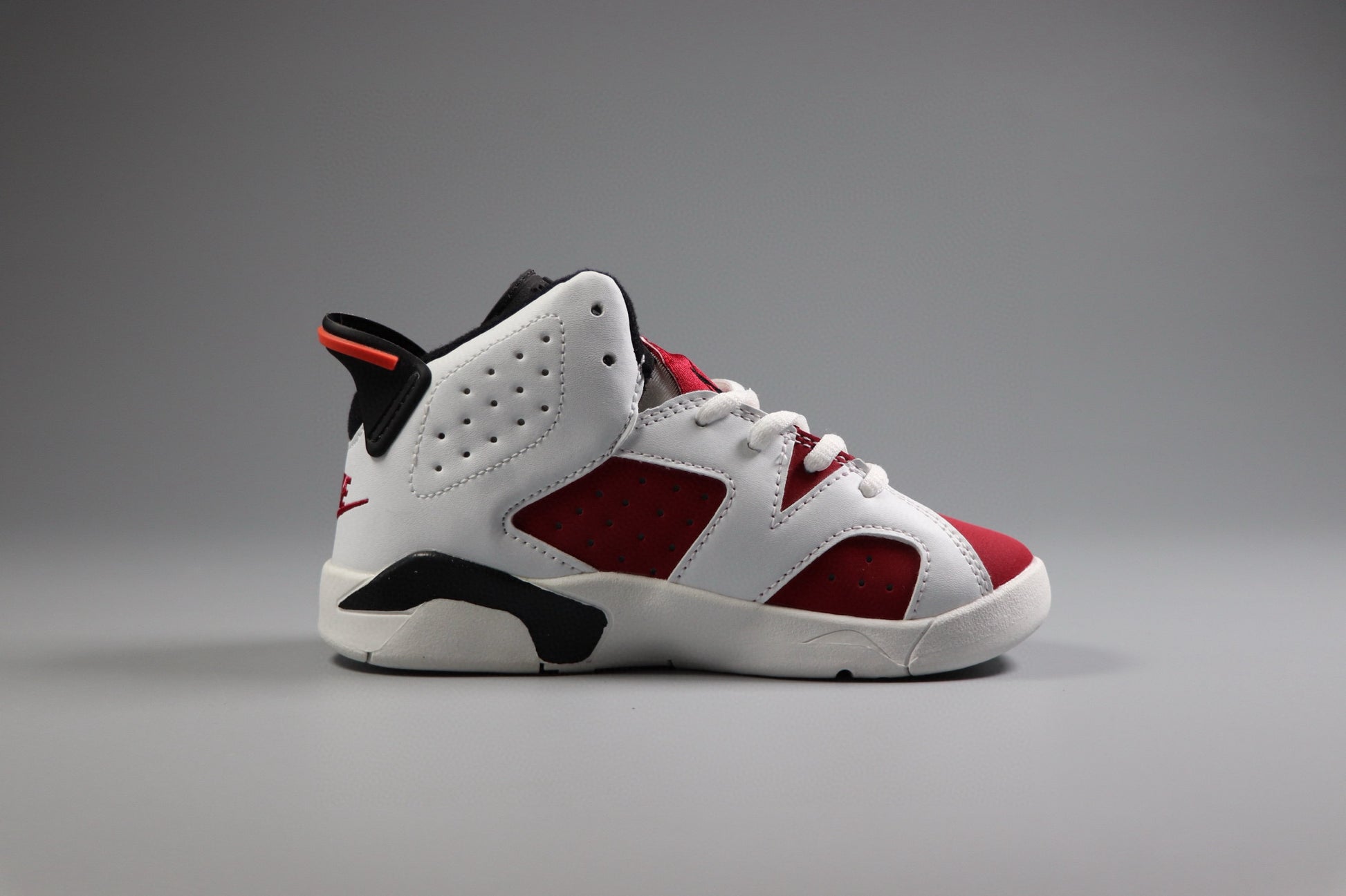 Joe 6 children's basketball shoes " white, & red"