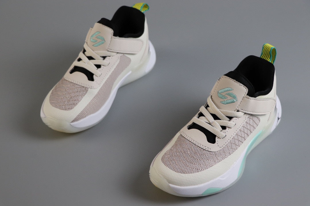 Jordan Doncic children's sports shoes " beige, cream"