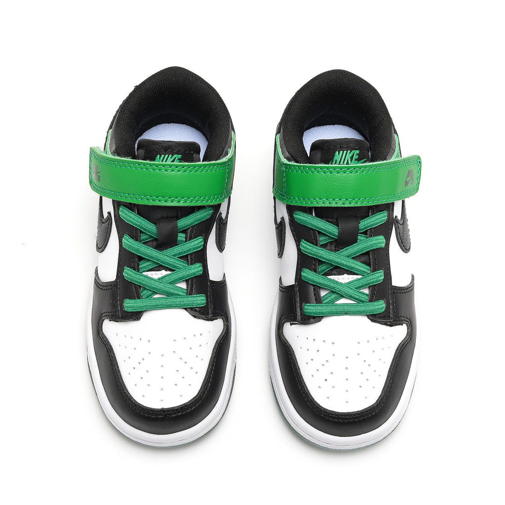 SB Velcro children's shoes" white, green"