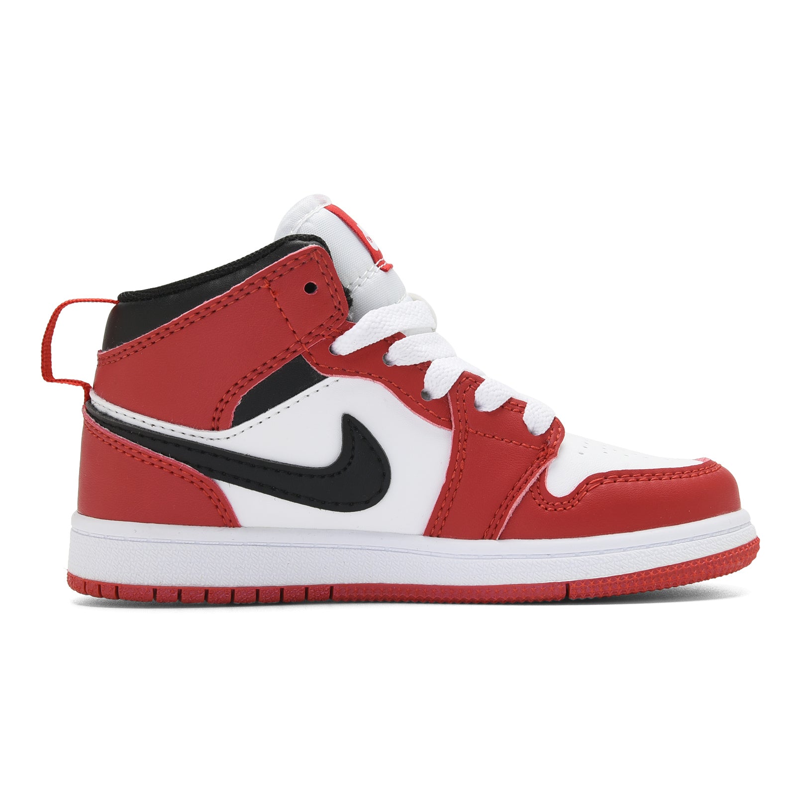 AJ-127" white, red"