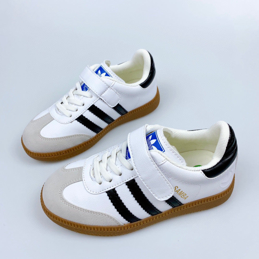 Adidas Velcro children's shoes" white, black"