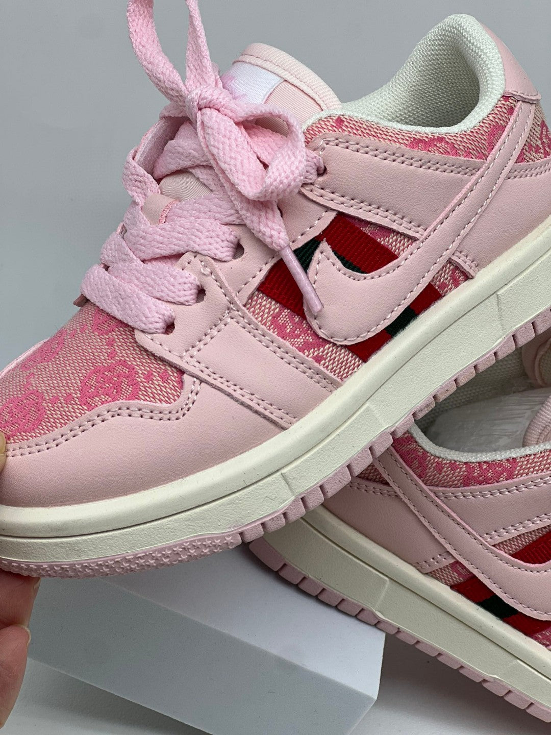 Adidas cute shell toe spring soft bottom sneakers " pink"