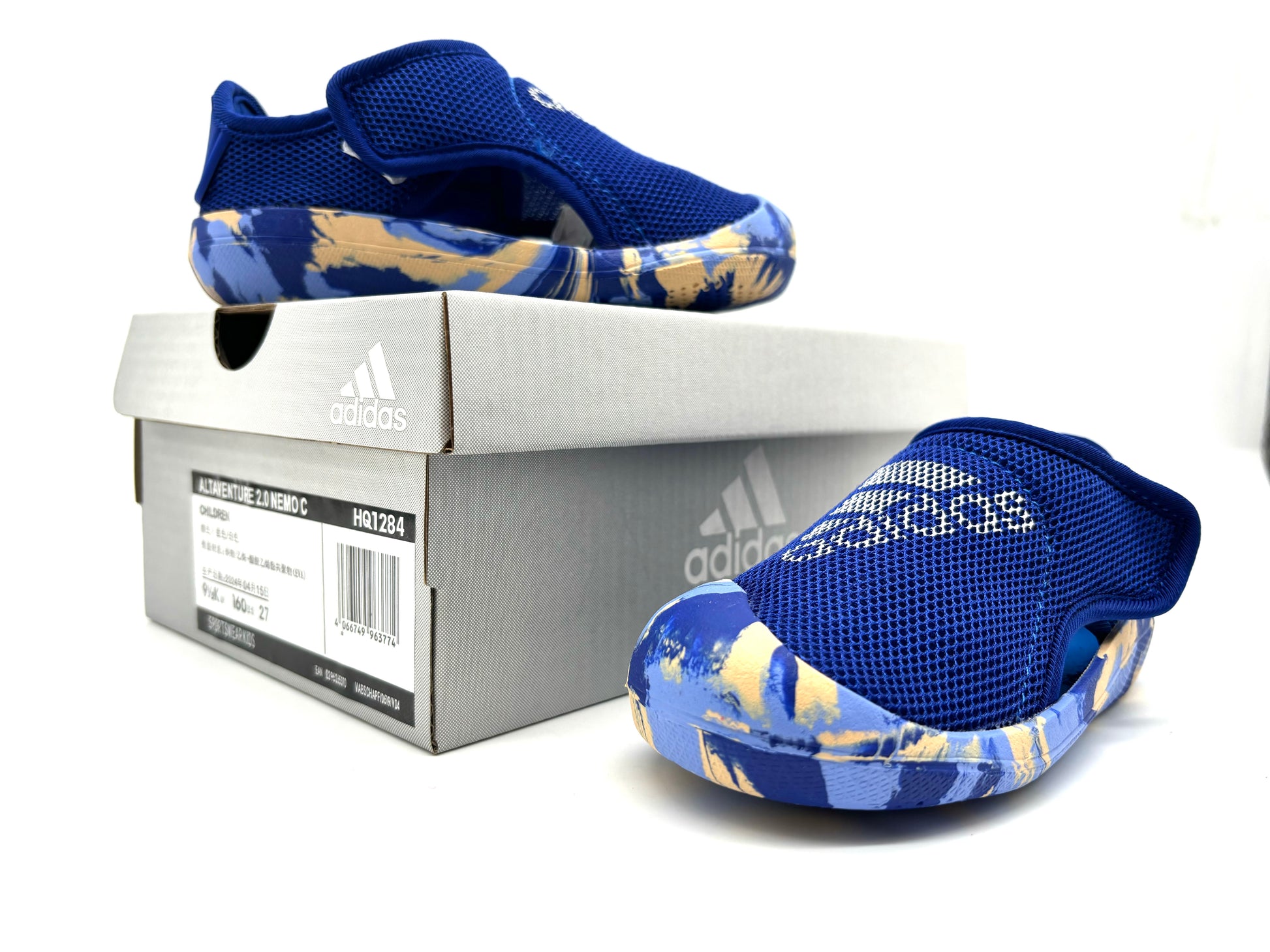 Adidas 2024 Baotou three-generation sandals "blue"