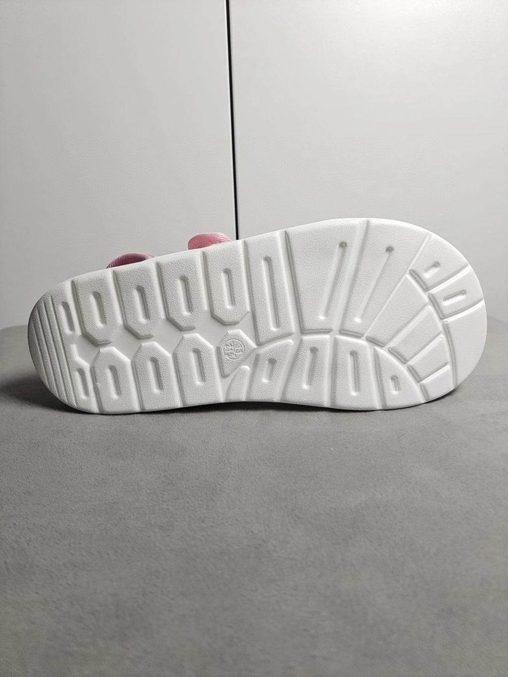 NB double velcro sandals" pink"