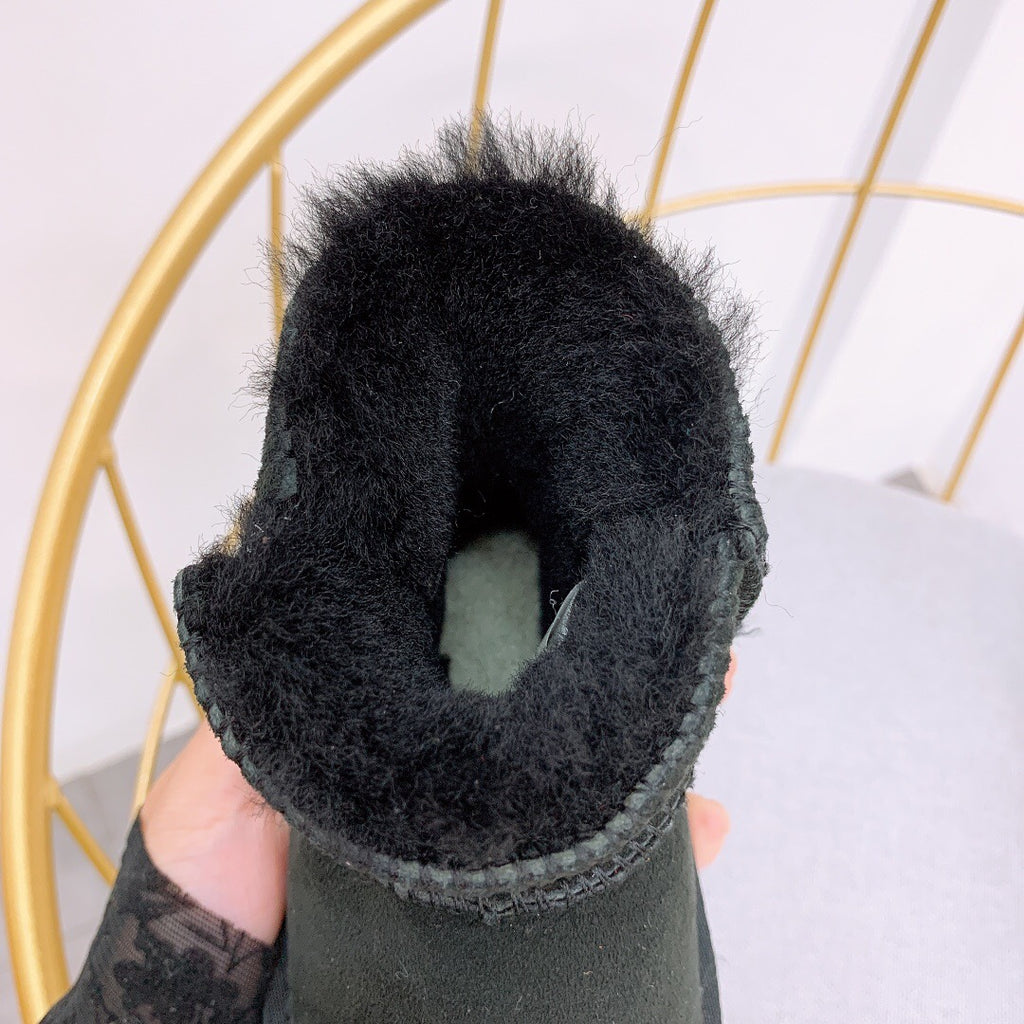 UGG Velcro Baby Shoes" black"