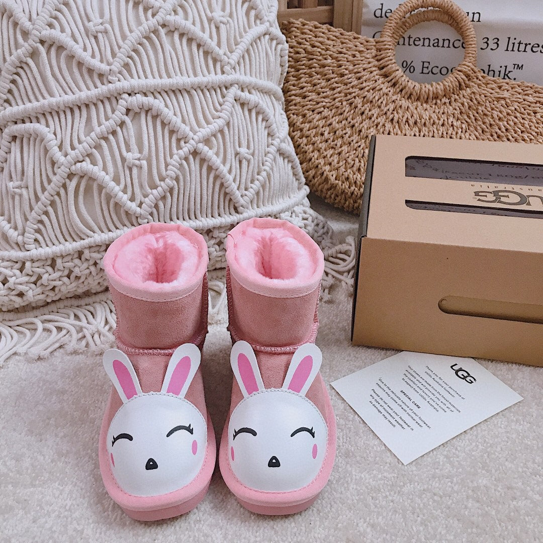 UGG children's shoes cartoon series" Pink"