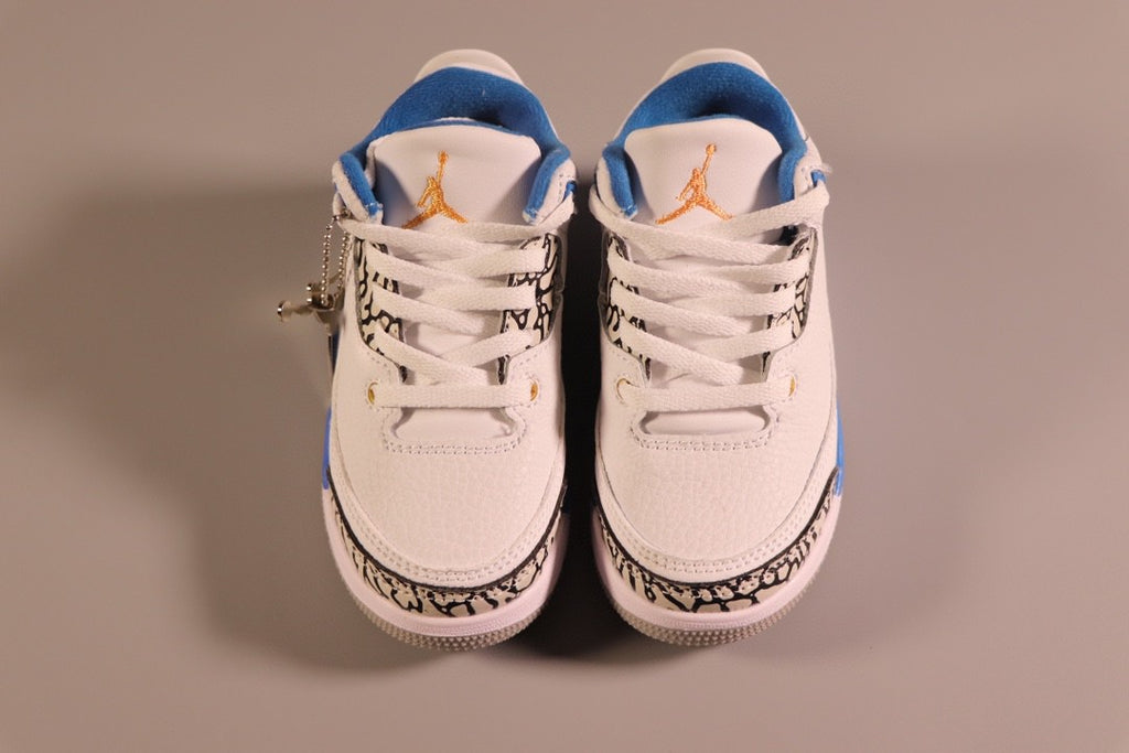 Jordan AJ3 children's shoes" white, blue"