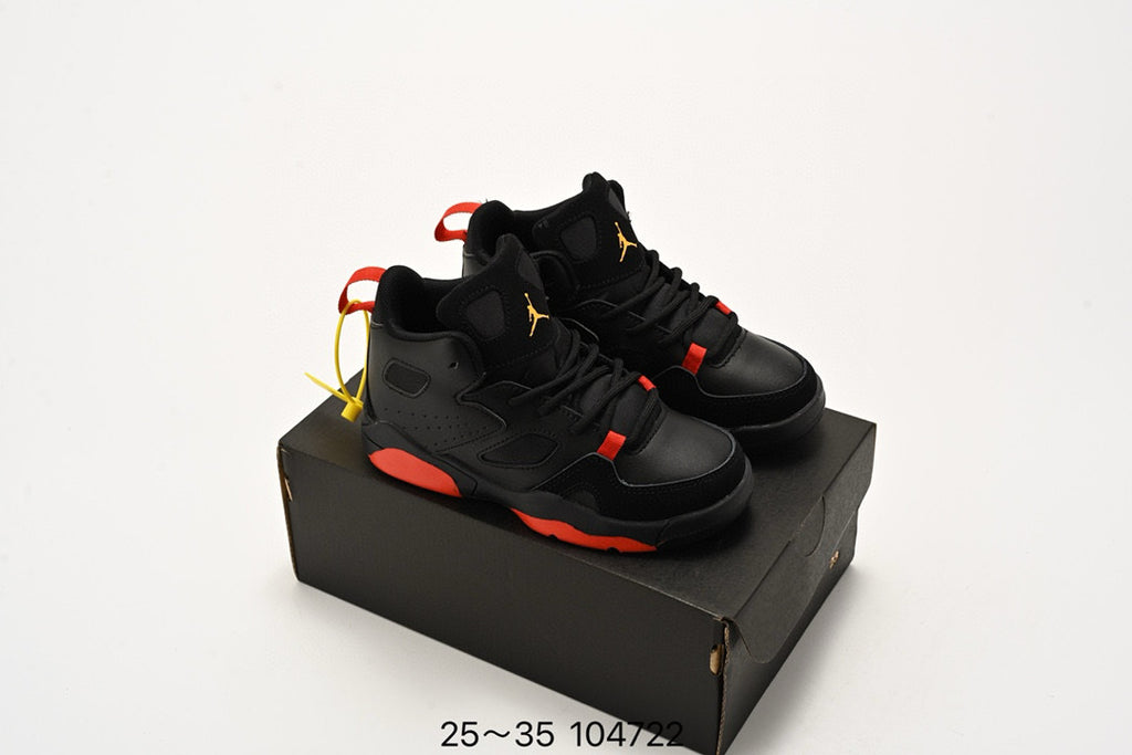 Jordan Fltclb91 series basketball shoes" black, red"