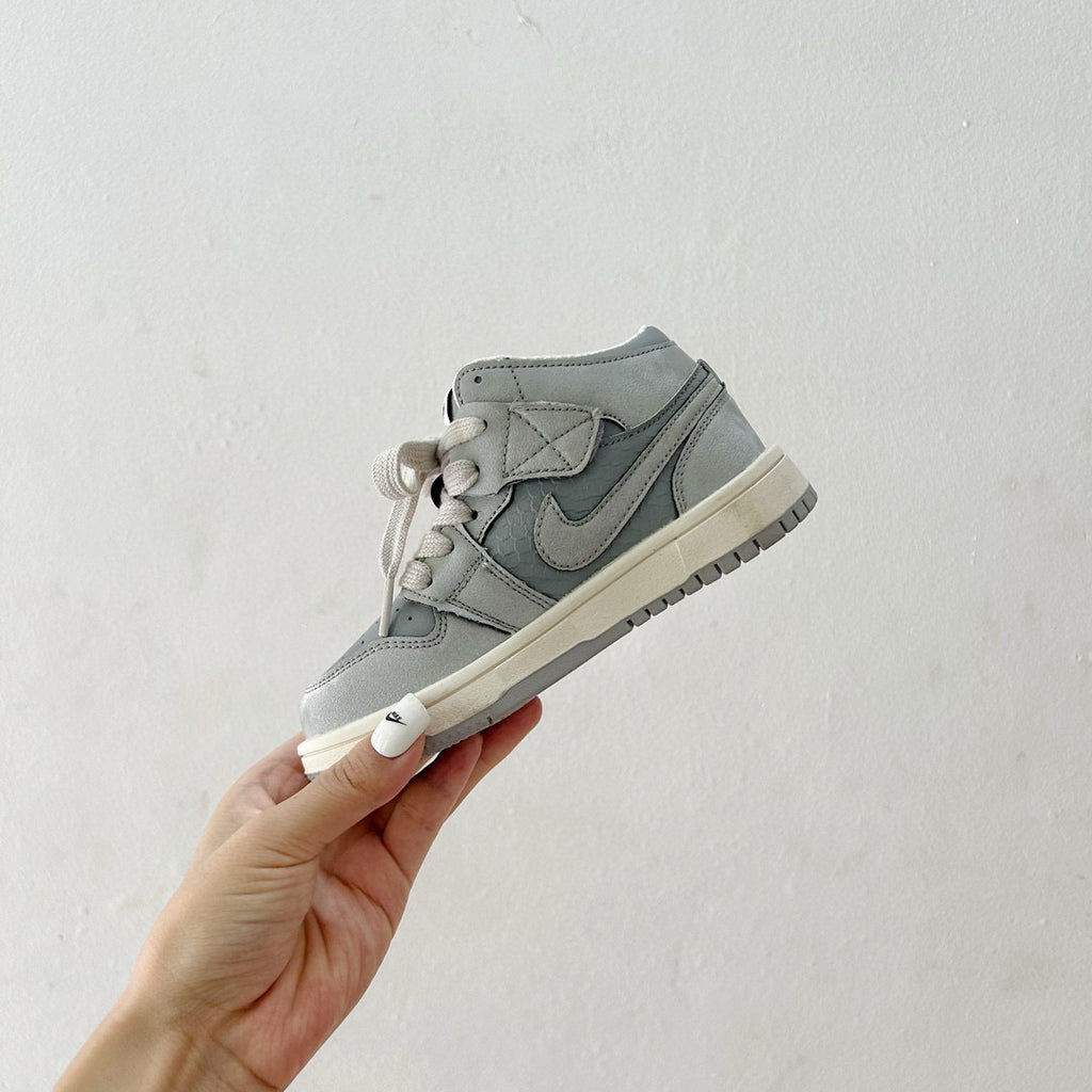 Joe 1 co-branded mid-cut children's shoes" Gray"
