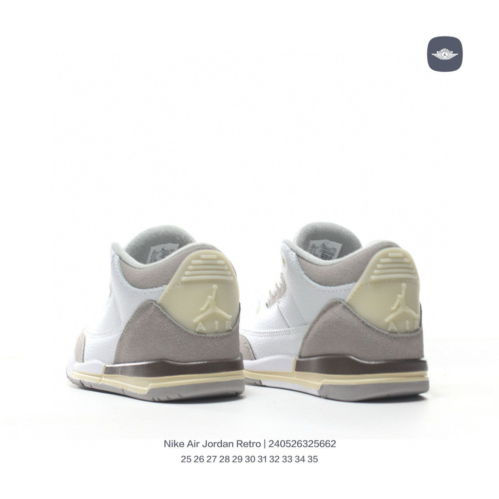 Joe 3" white, gray"