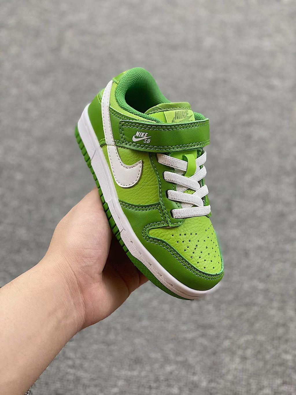 SB Velcro children's shoes" Green"