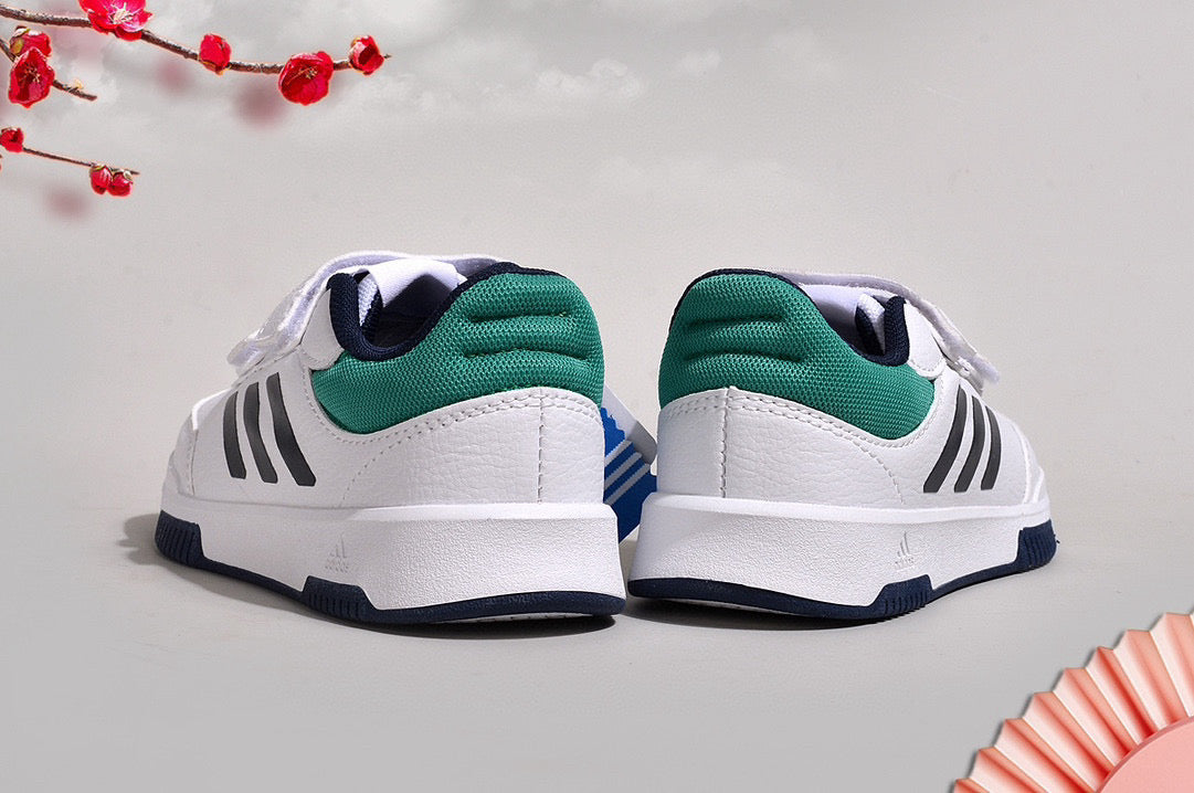 Adidas Velcro Sneakers" white, green"