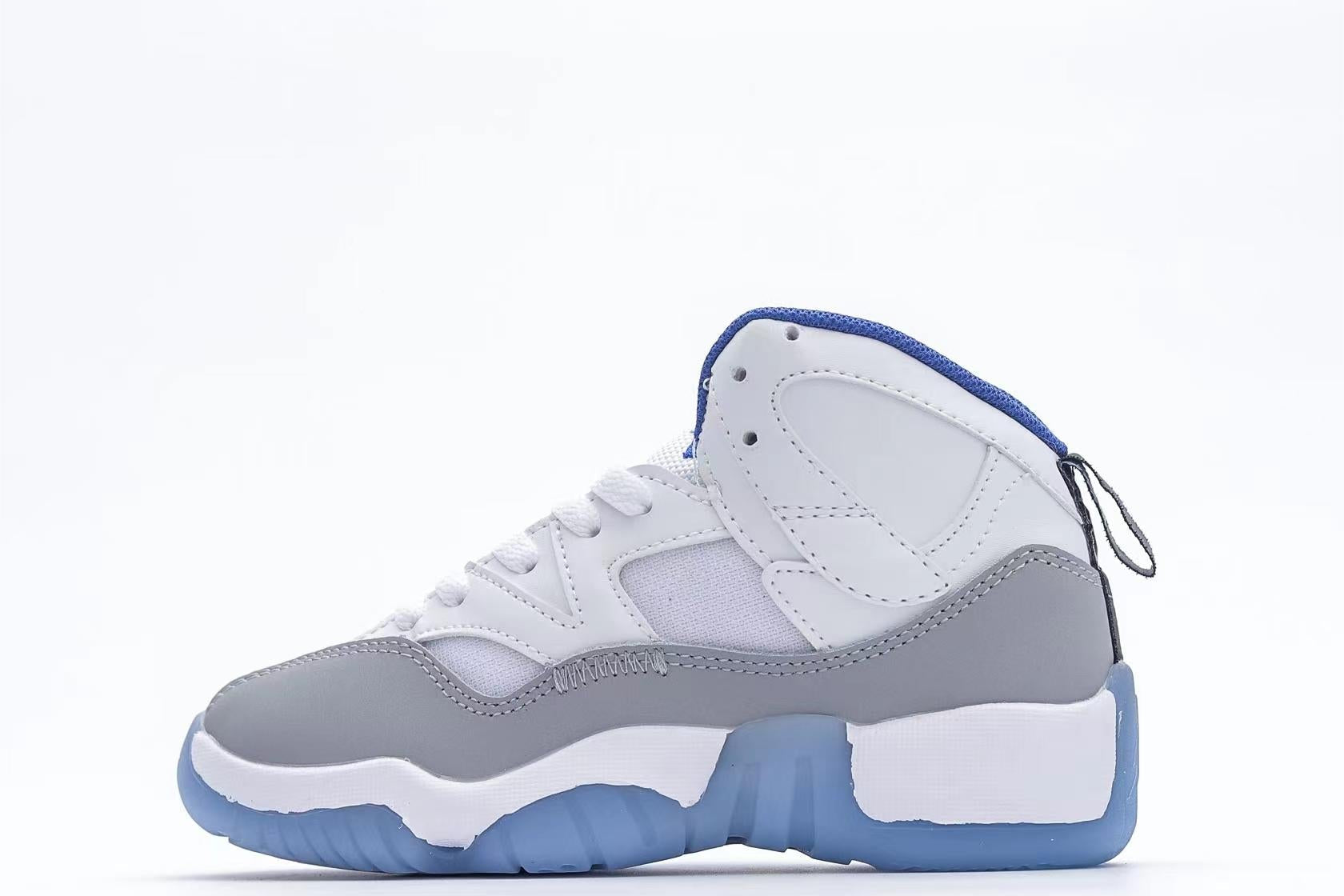 Jordan 612 series" white, grey, blue"
