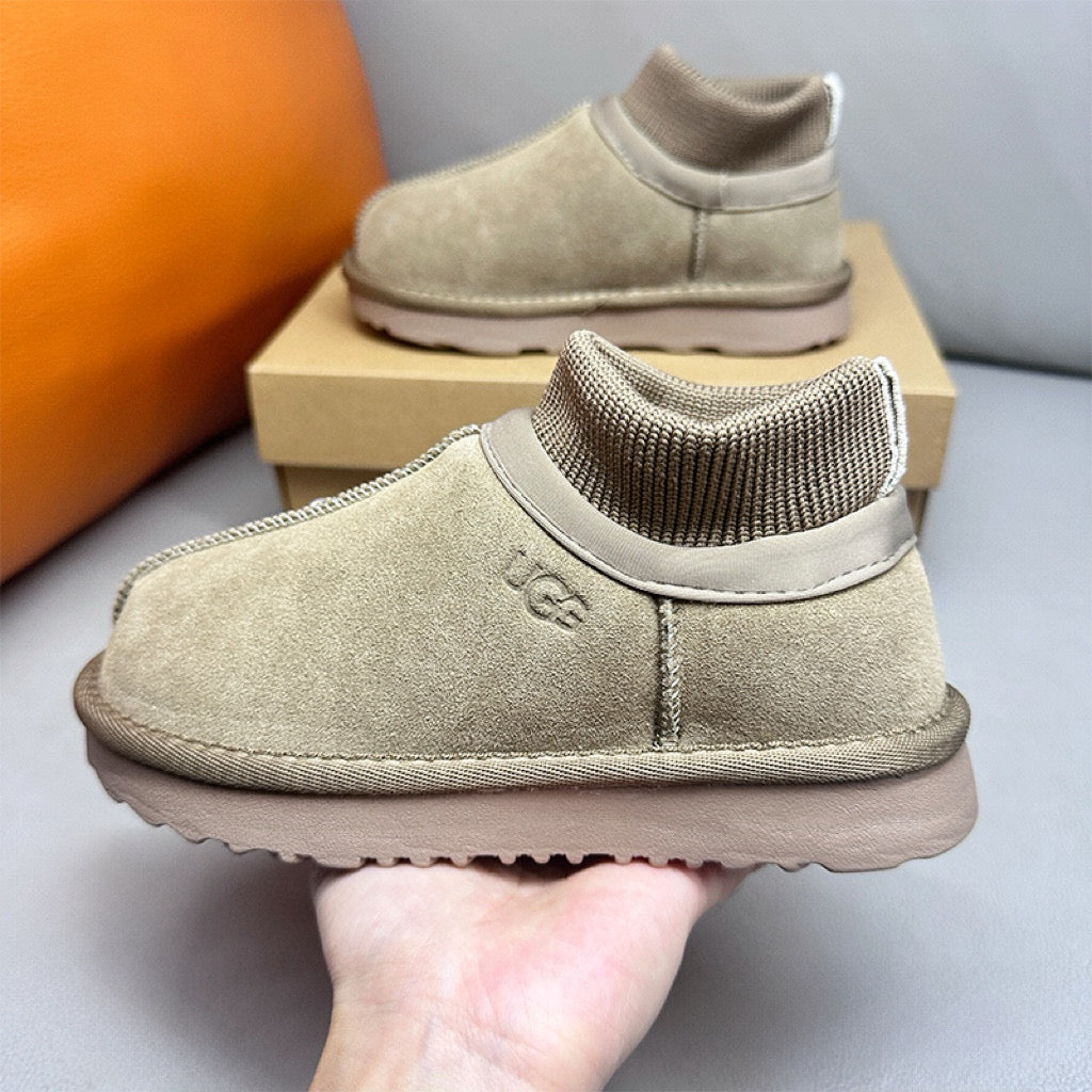 U-GG Classic short boots for kids" beige"