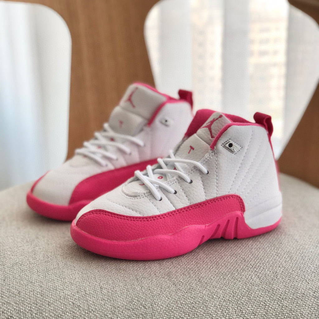 Joe 12 high quality children's shoe" white, pink"