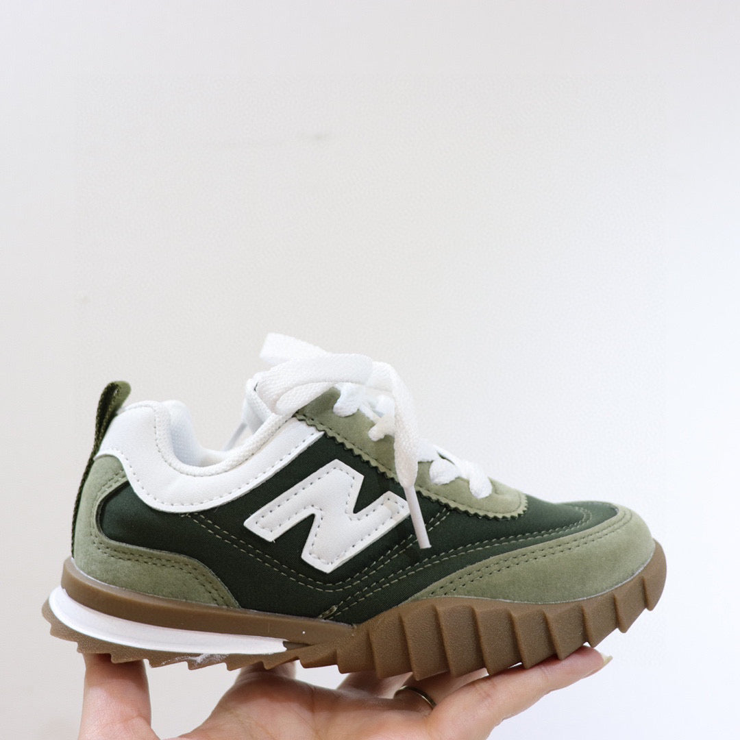 NB overseas version of the shoes" dark green"