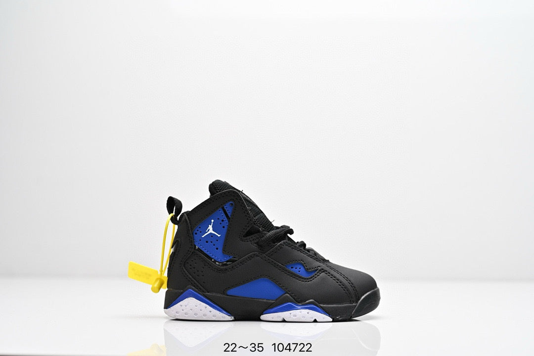 Joe 6 children's basketball shoes" black, blue"