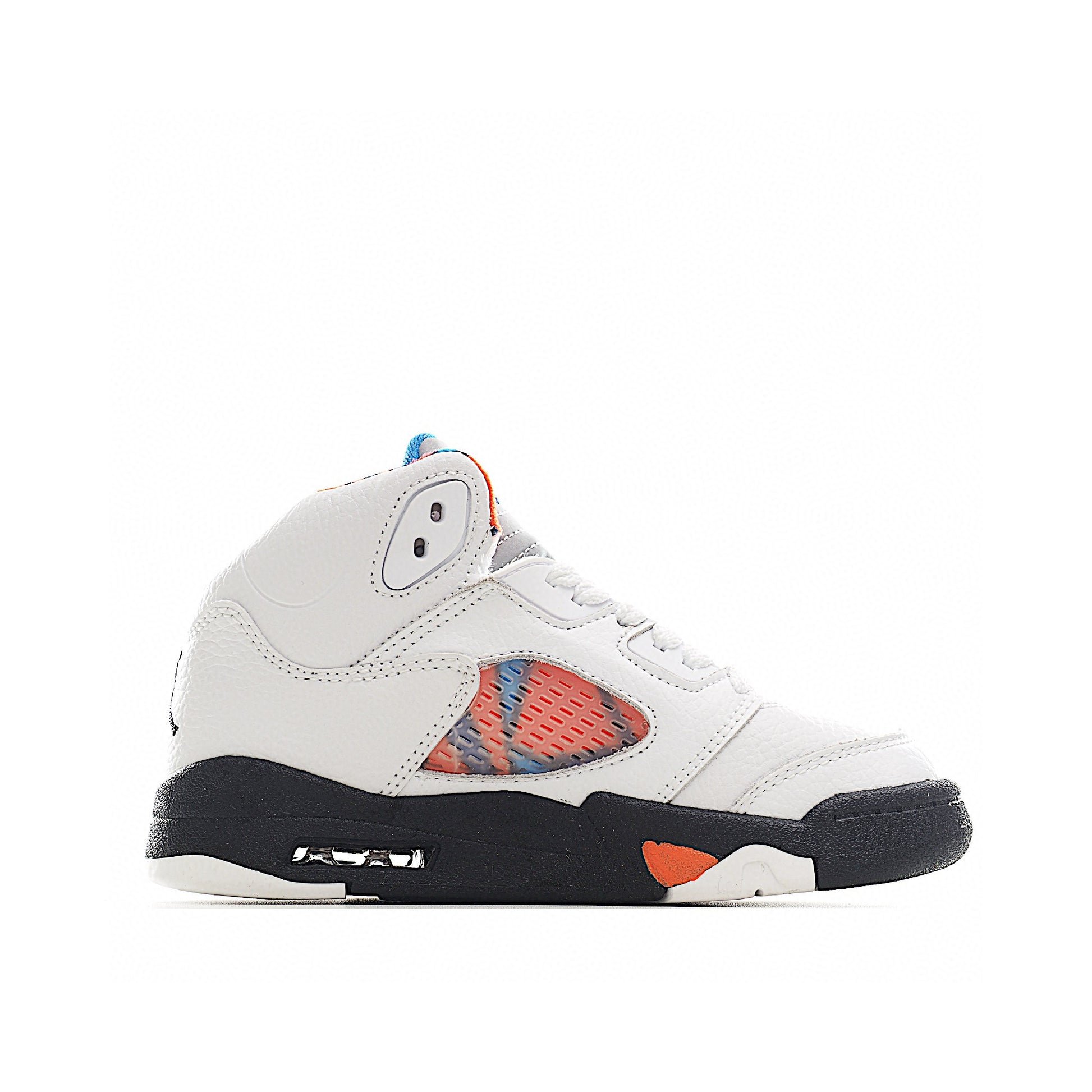 Jordan 5 children's shoes" white, orange"