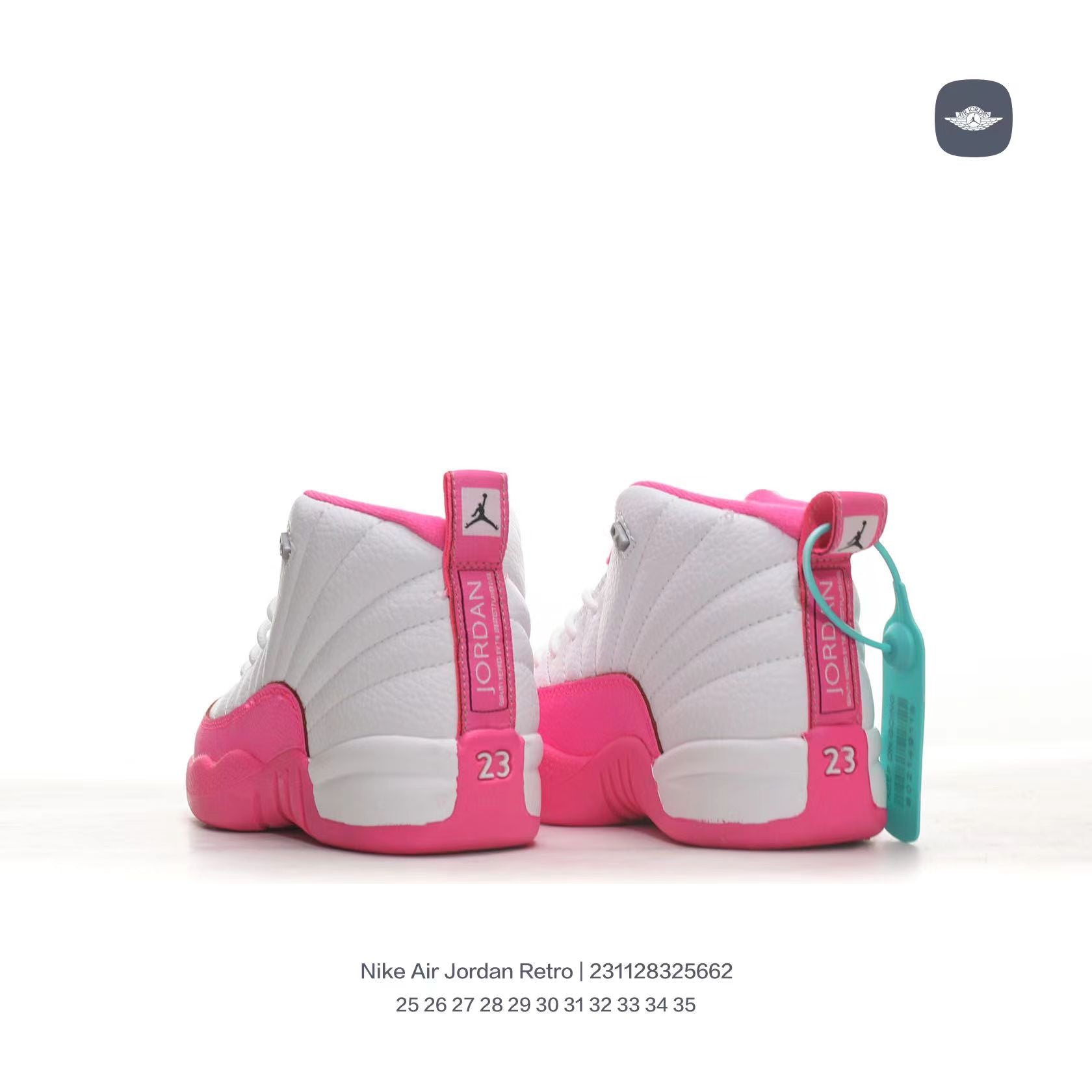Joe 12 children's shoes" white, pink"