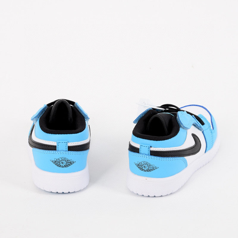 Jordan low top elastic band" white, blue"