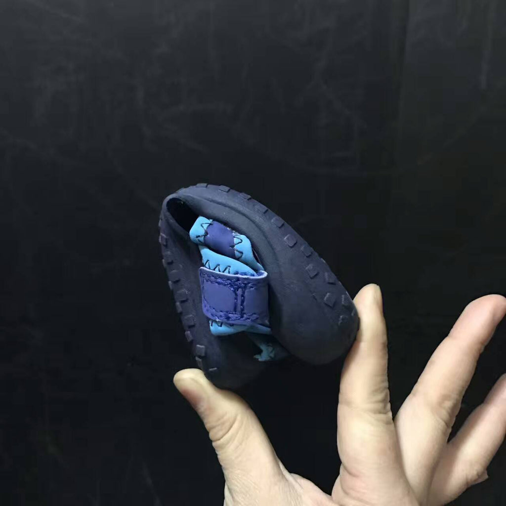 Nike children's closed toe sandals " dark blue"