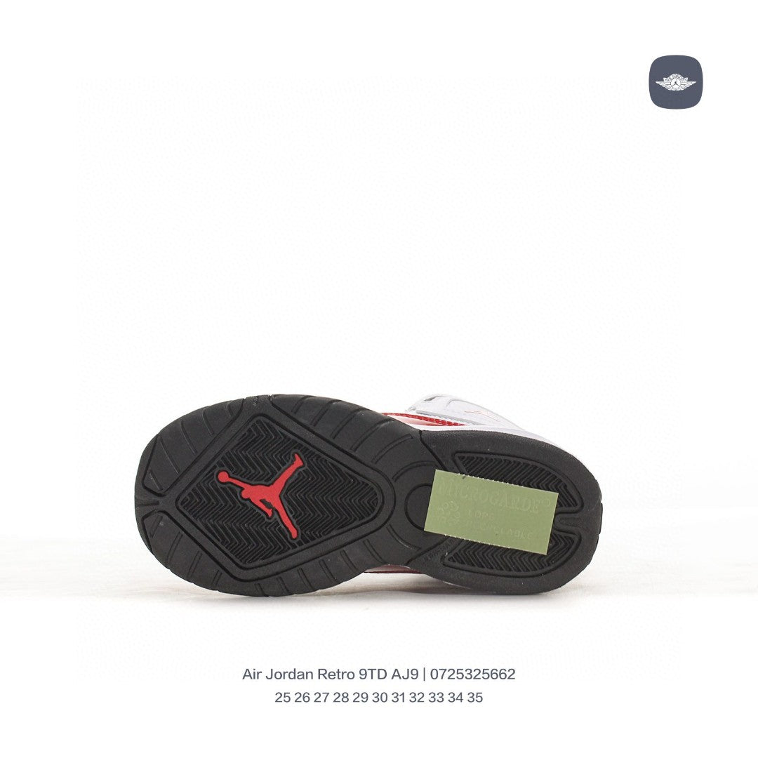 AJ12.5 generation children's retro leisure culture" white, red"