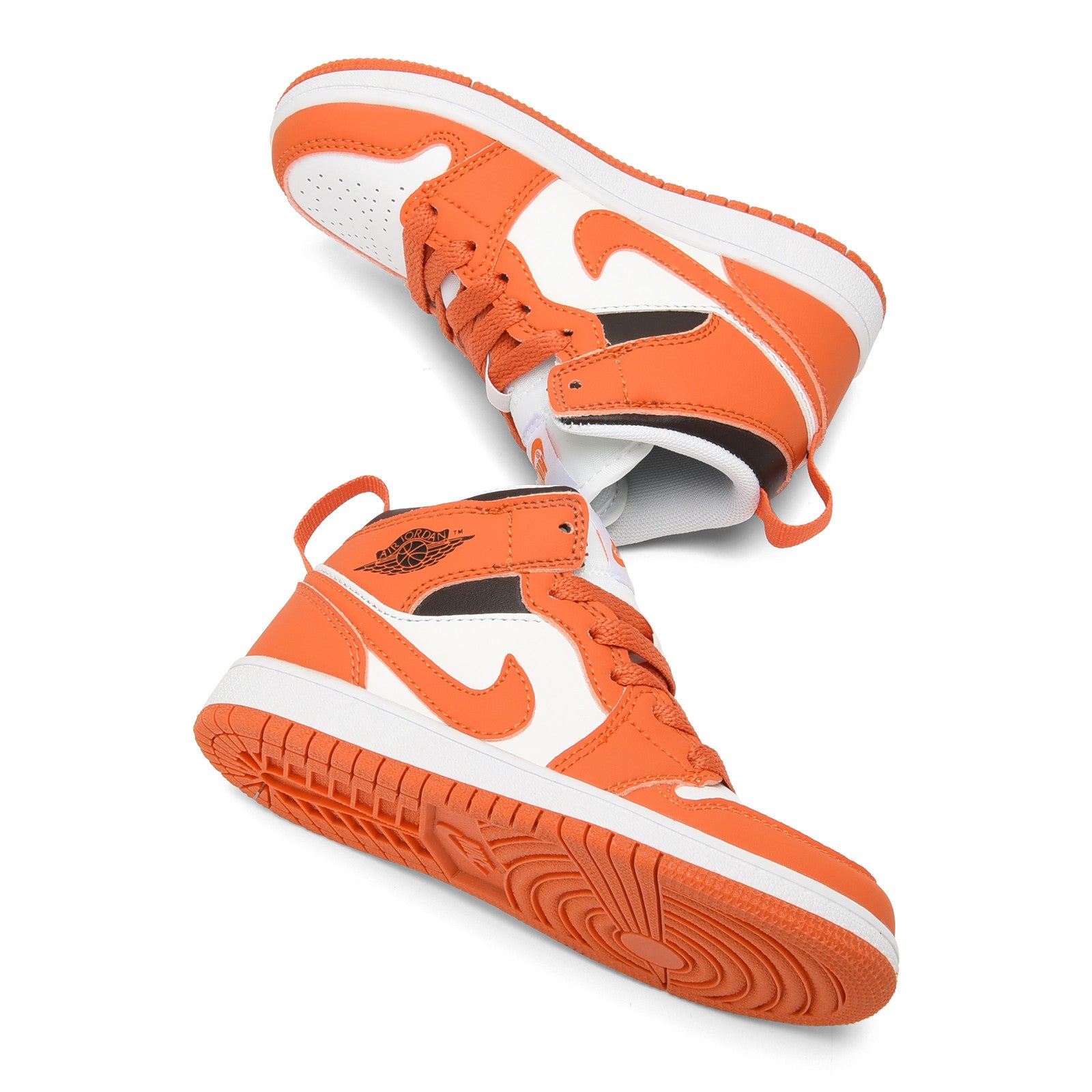 AJ-112" white, orange"