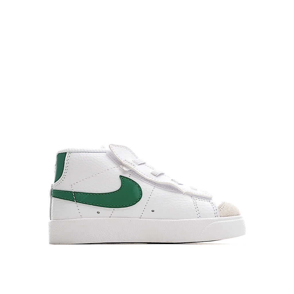 Trail Blazers high-top single dunk" white, green"