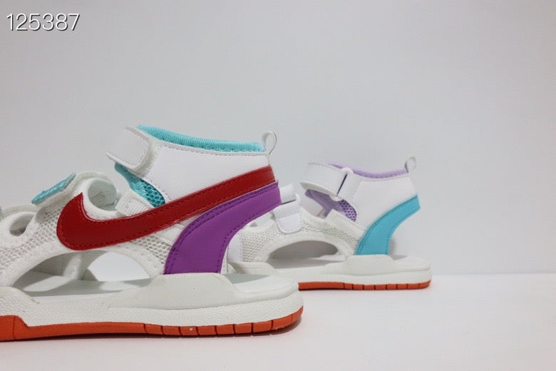 NK high top Velcro children's sandals"white"