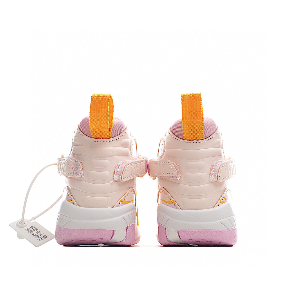 Joe 8 children's shoes sports shoes AJ-8 basketball shoes" white, pink, peach"