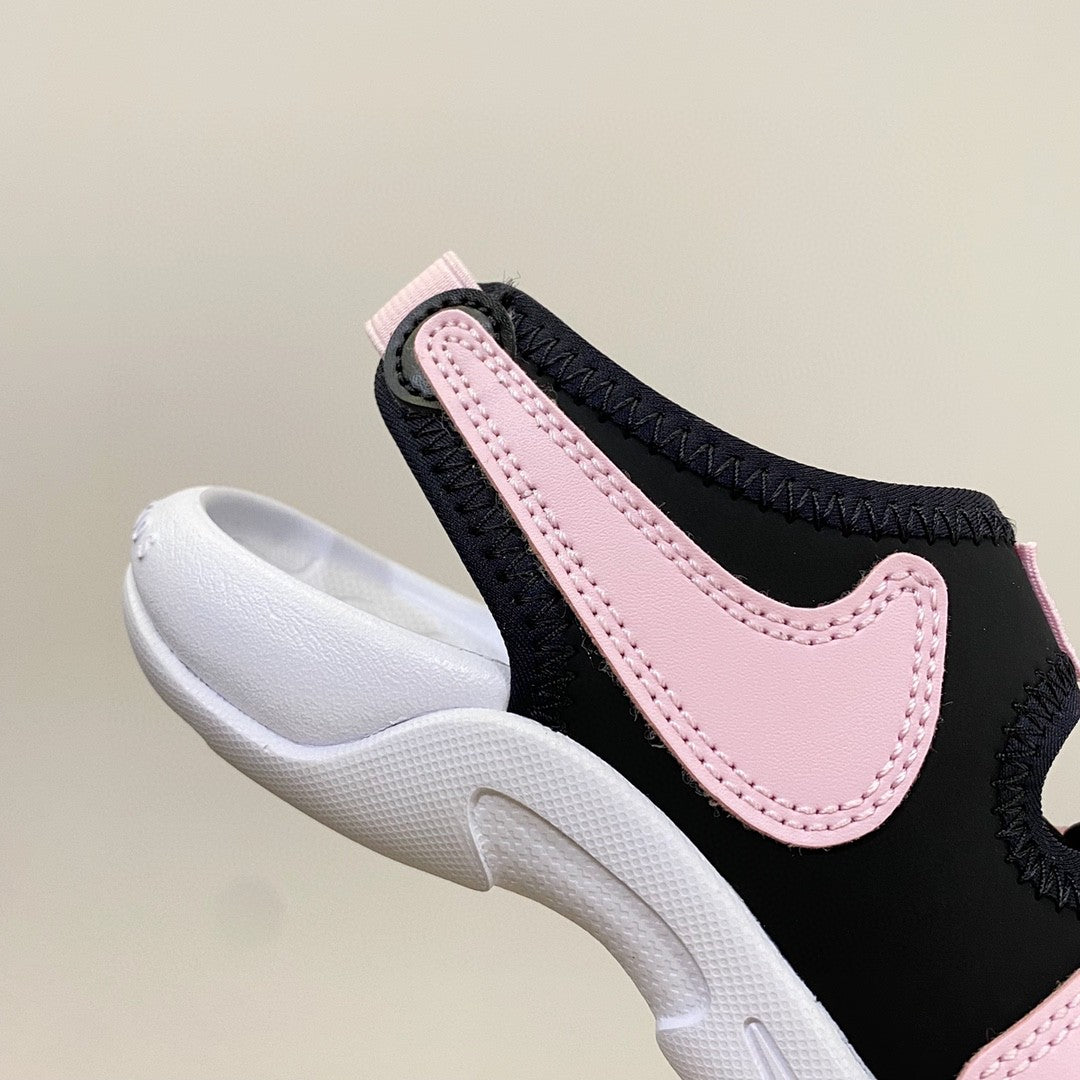 Nike Sunray Adjust 6 (TD) Children's Sandals" white, black, pink"