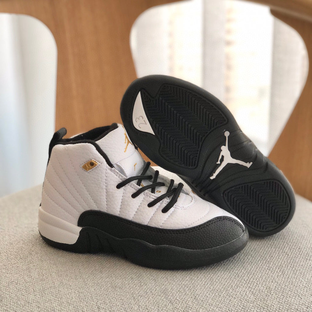 Joe 12 high quality children's shoe" black and white"