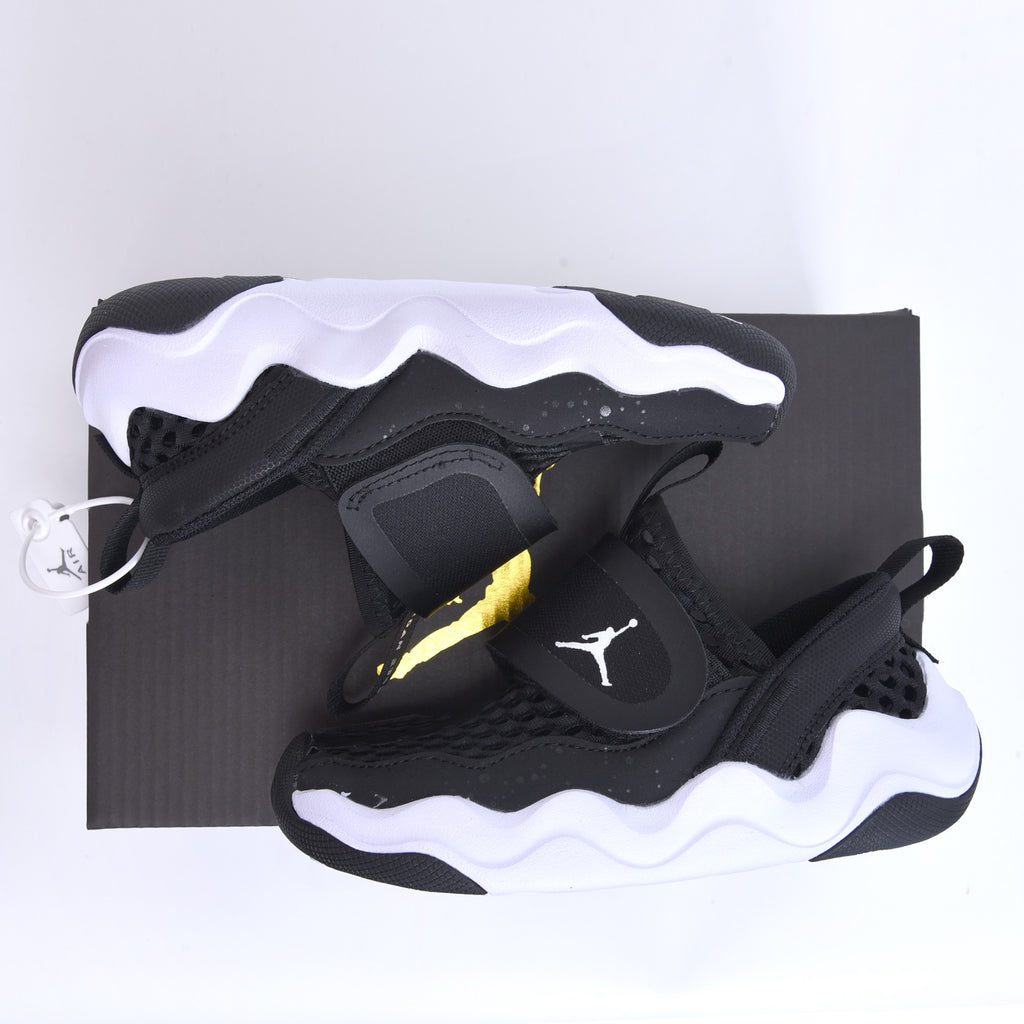 Jordan Little Shark Mesh Shoes for Kids "black"
