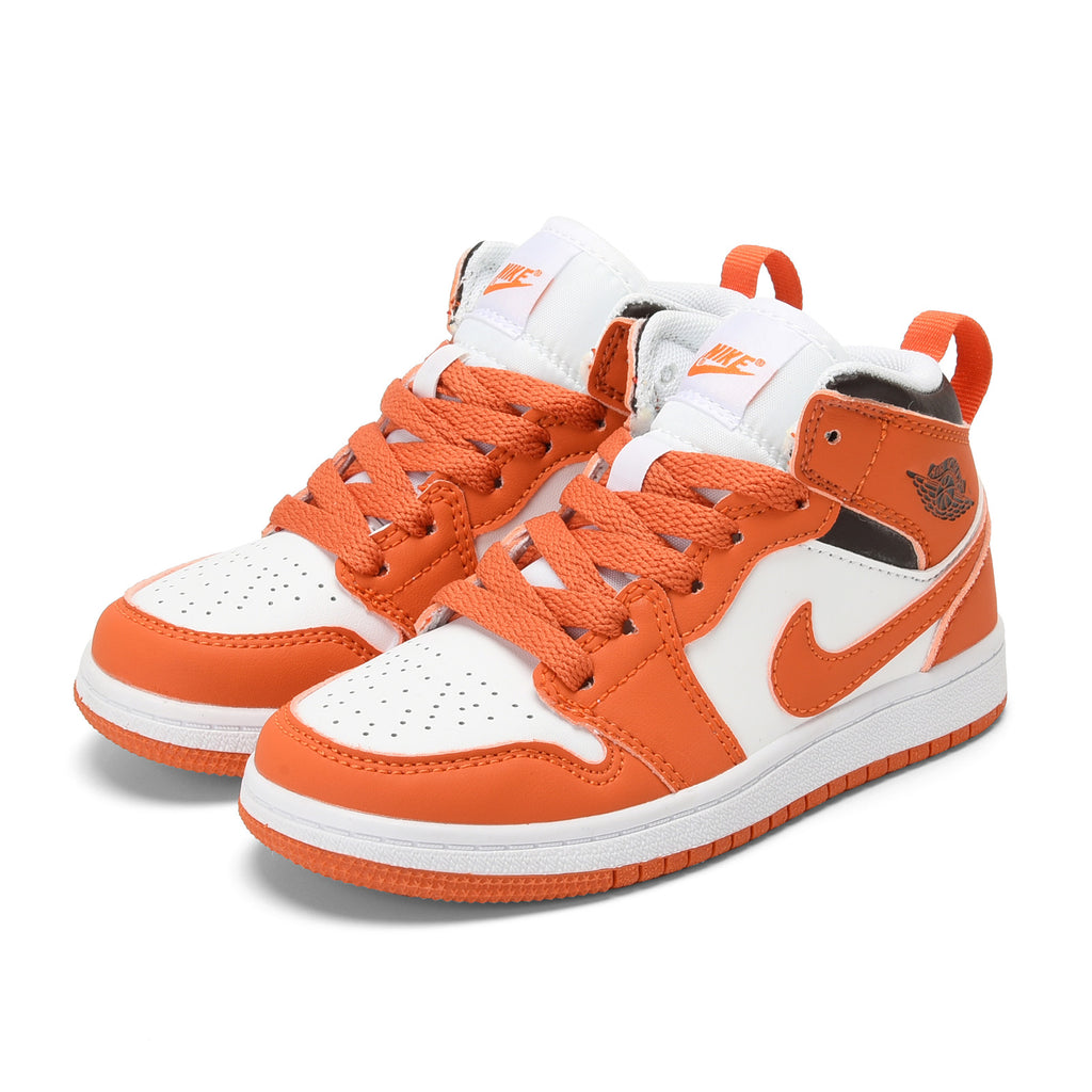 AJ-112" white, orange"