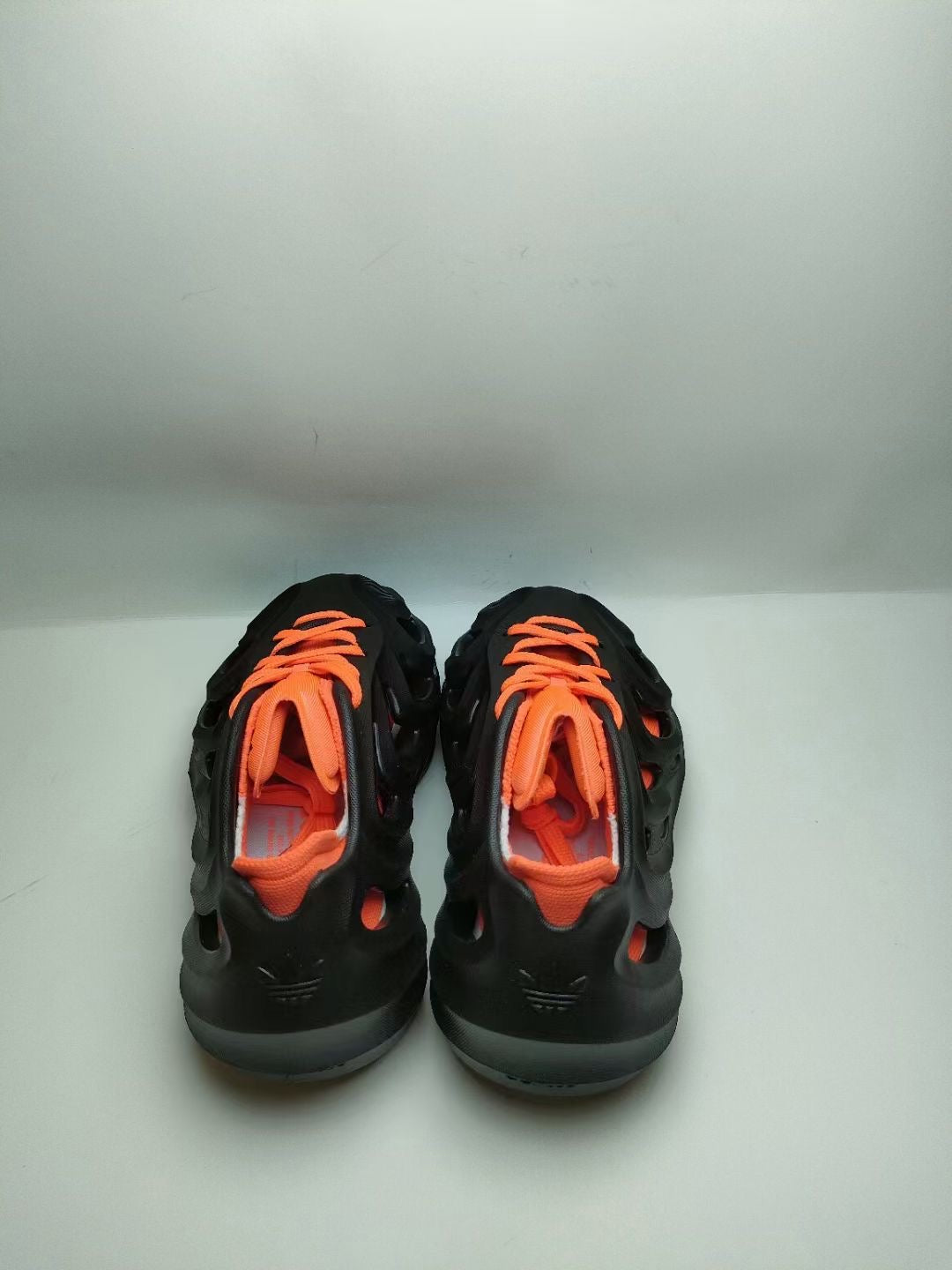 ADIDAS clover adiFOM boys and girls hole shoes " black, orange"