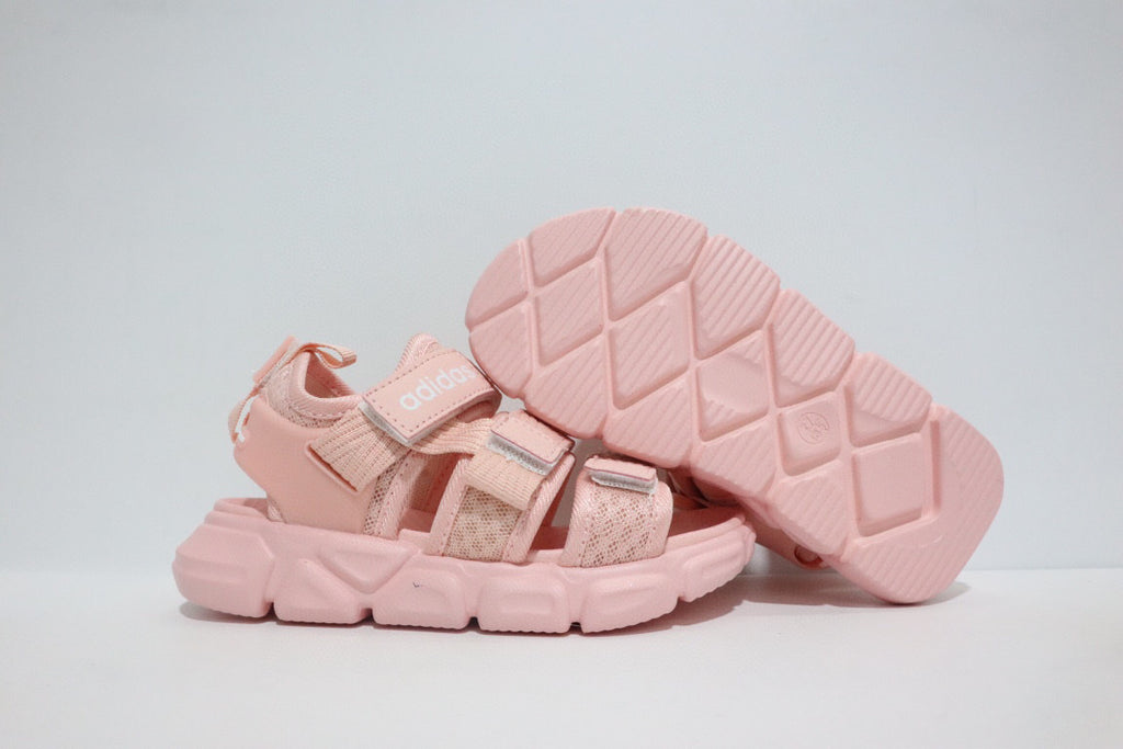 Adidas three velcro sandals "pink"