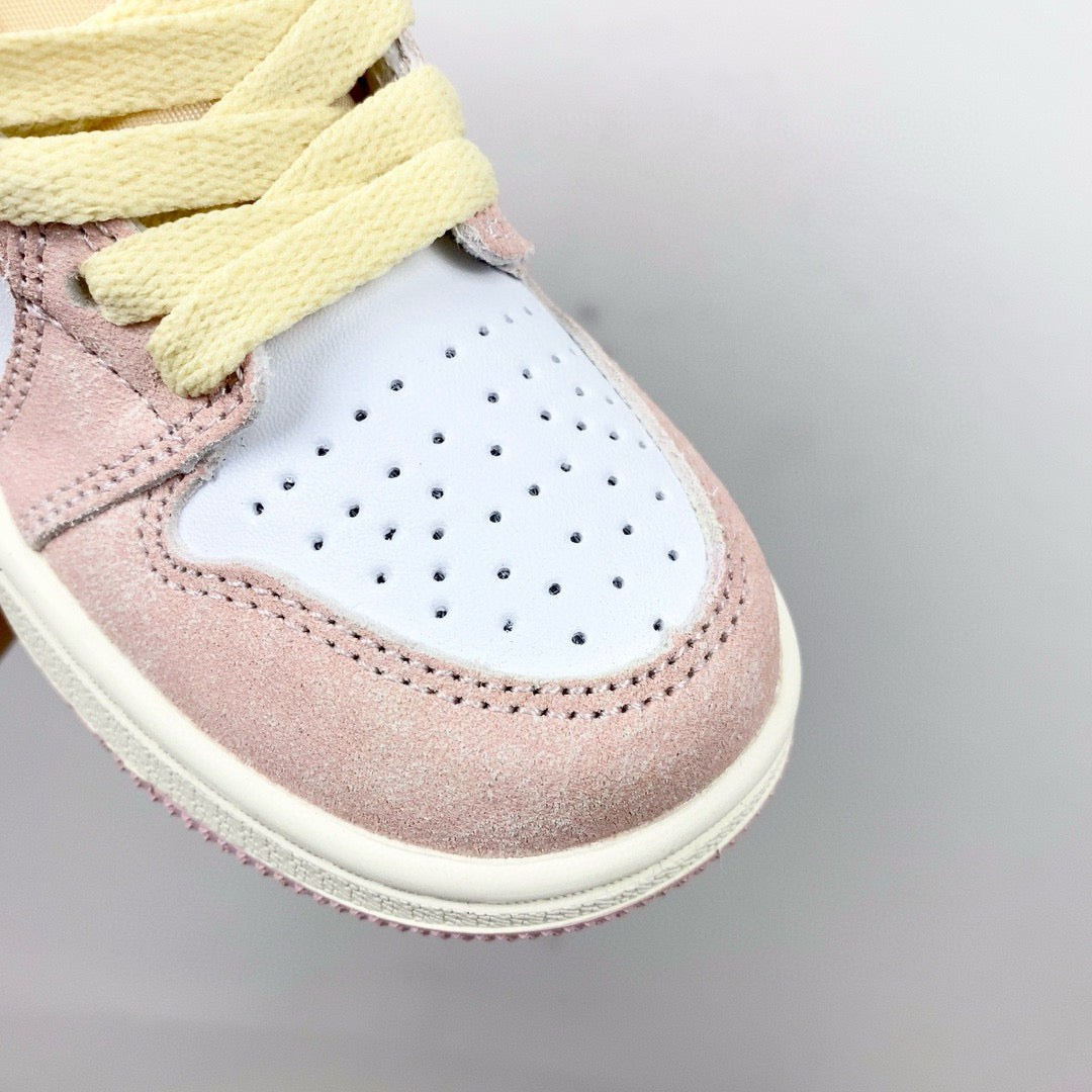Joe 1 new color children's shoes" white, light pink"