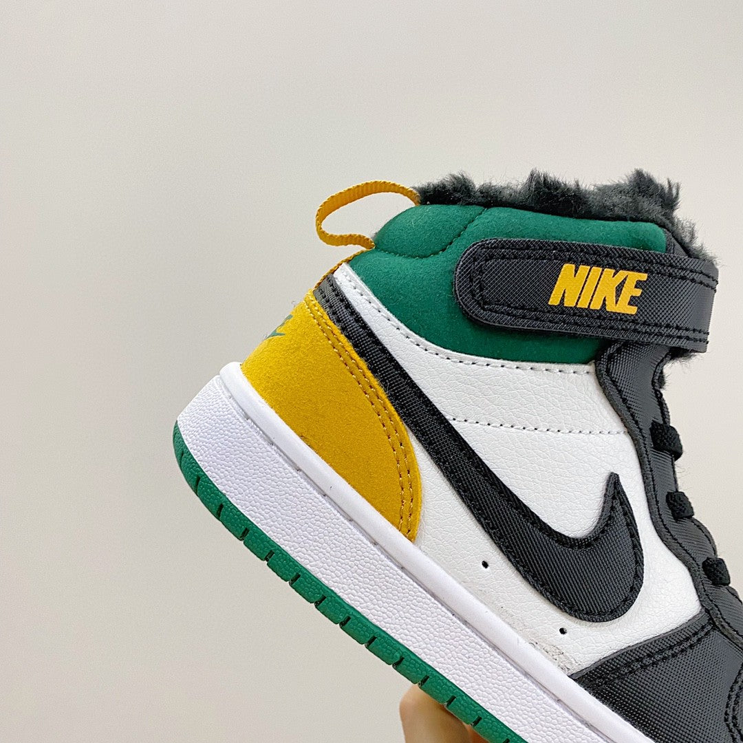 NIKE COURT Borough Mid2 JUN Air Force Workwear" white, black, green"