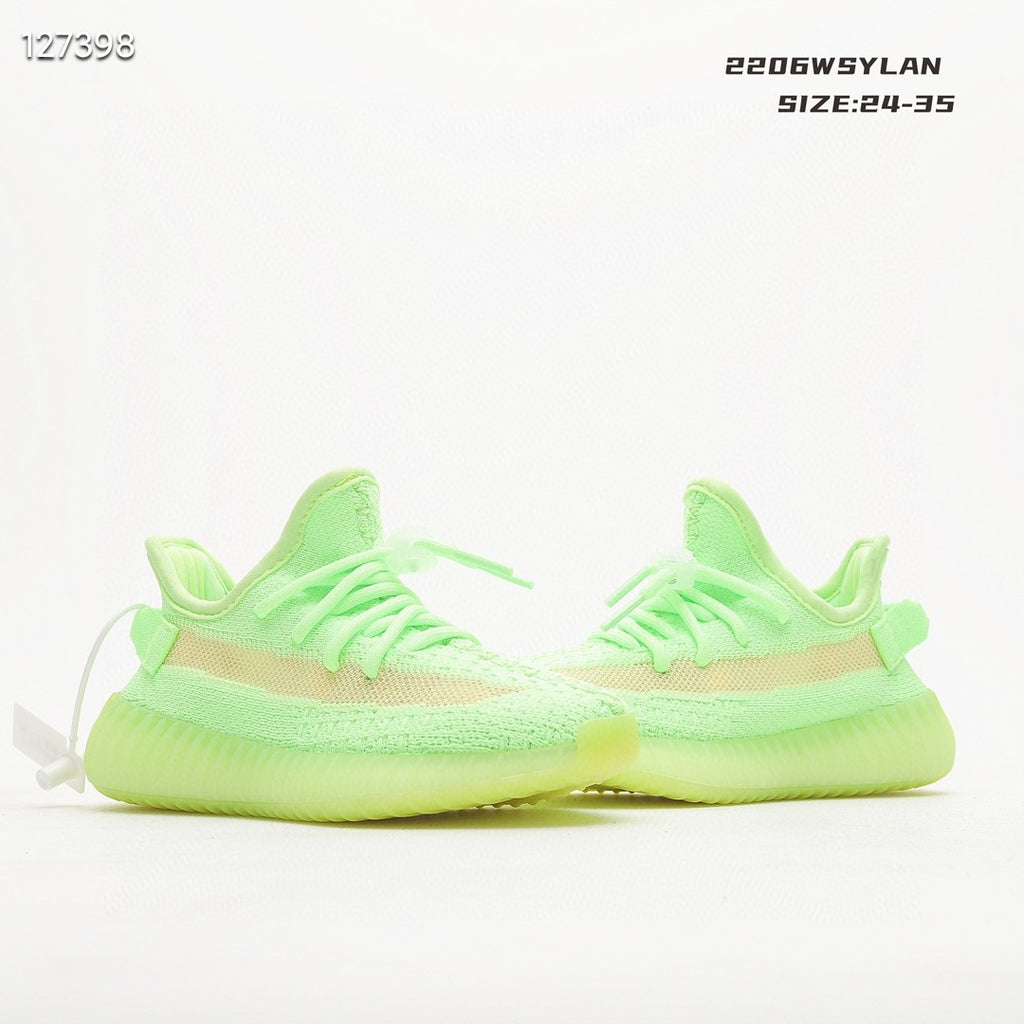 Coconut 350V2 really explosive children's shoes" lime green"
