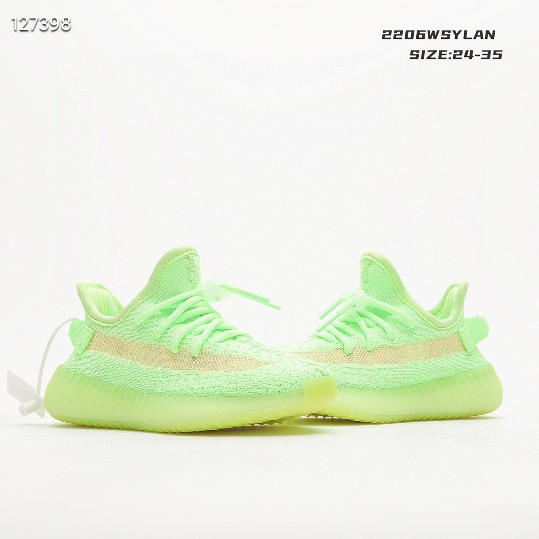 Coconut 350V2 really explosive children's shoes" lime green"