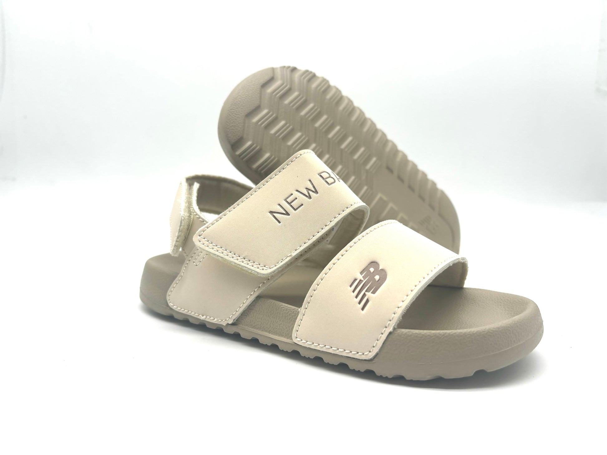 NB open toe sandals " light beige"