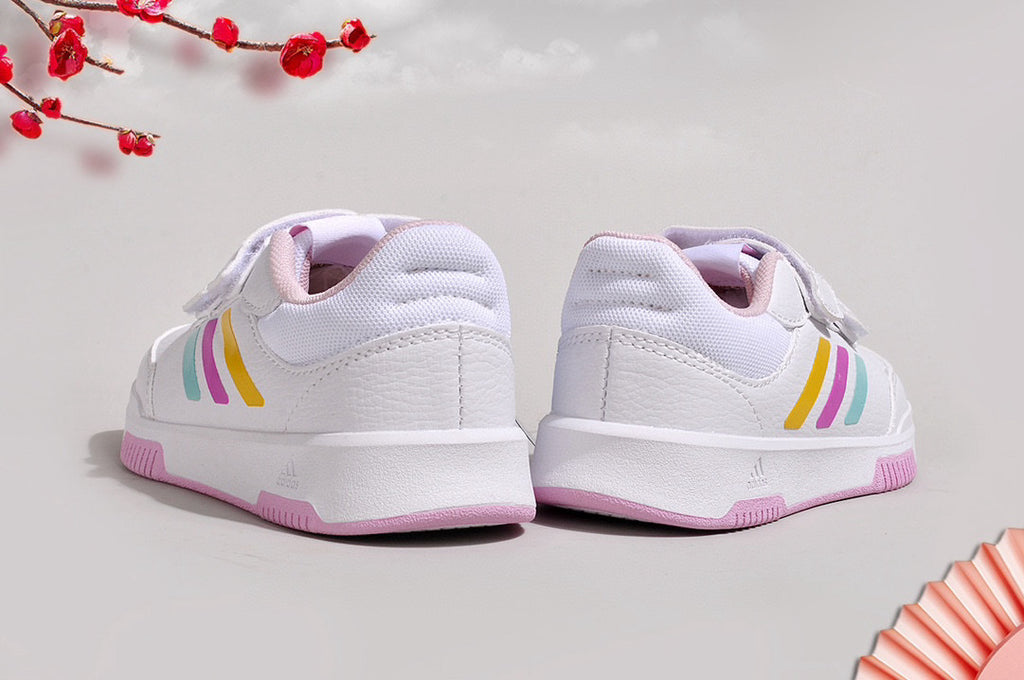 Adidas Velcro Sneakers" white, pink"