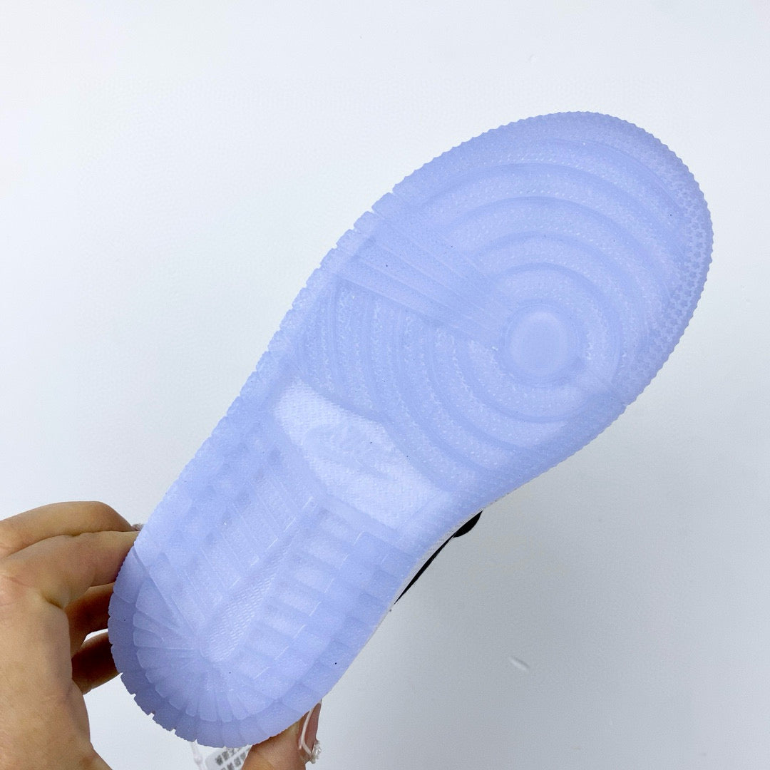 Joe 1 high top stitching" white, gray, blue"