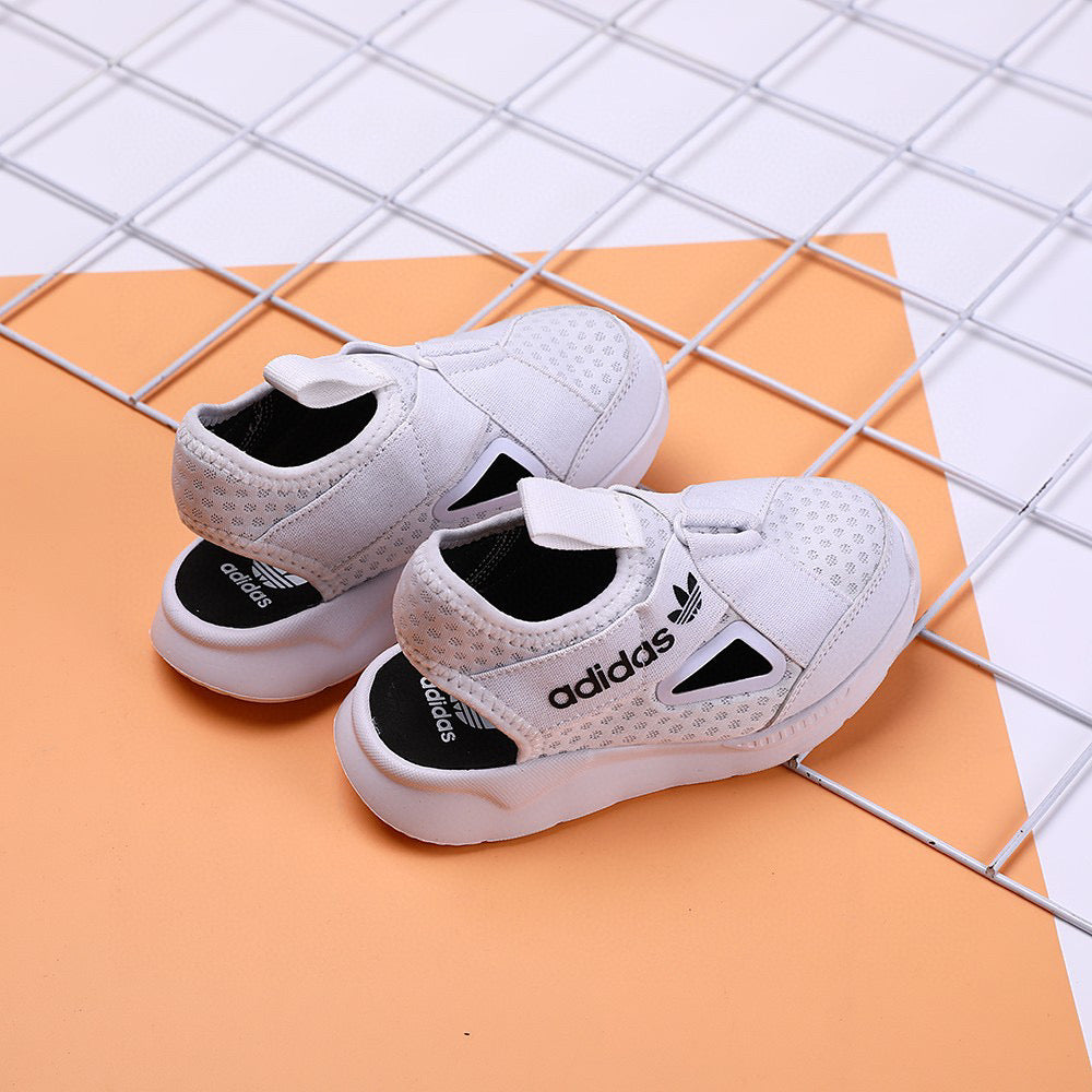 Adidas clover cross hollow sandals" gray"