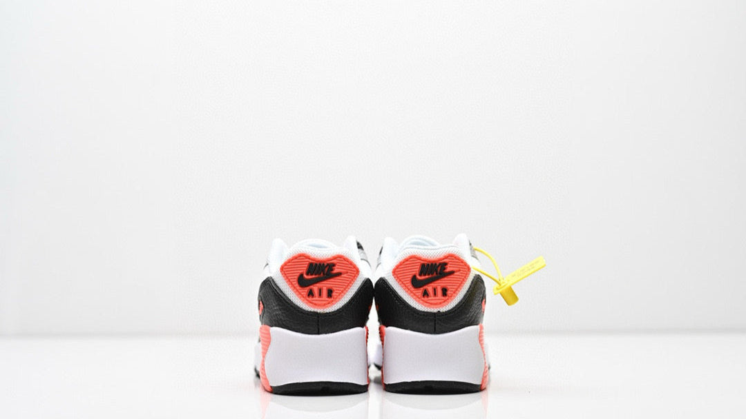 Cushion Children's Shoes " White, & orange"