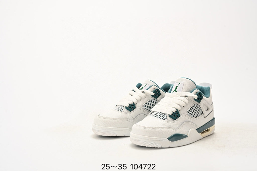 Joe 4 air cushion high quality children's shoes " white, green"