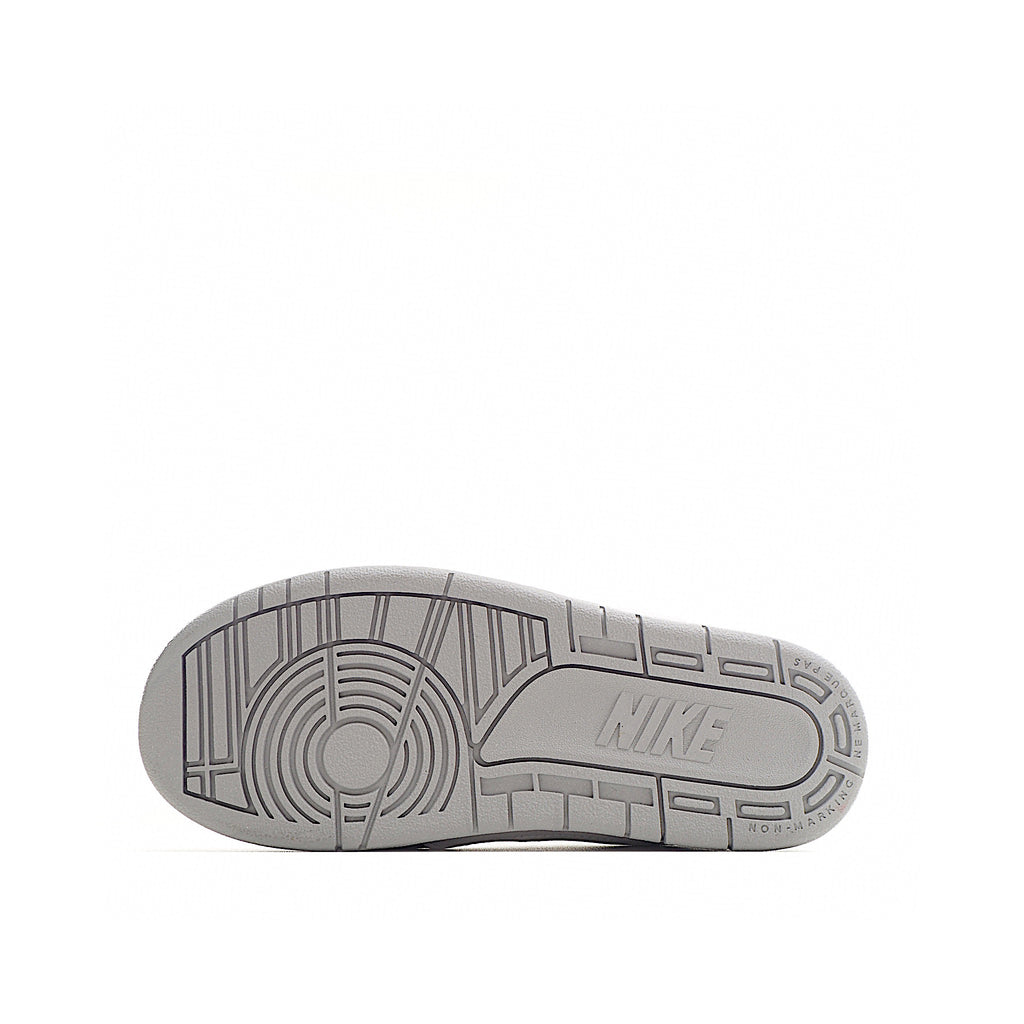 Jordan 2 retro running shoes for kids " white, gray"